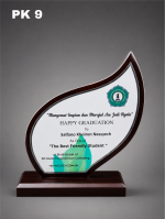 Plakat Kayu Daun 